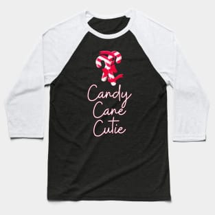 Candy Cane Cutie Baseball T-Shirt